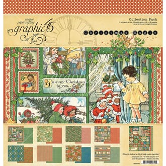 Graphic 45: Christmas Magic Collection Pack, 12x12 inch, 9/
