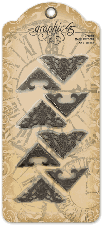 Graphic 45: Staples - Ornate Metal Corners
