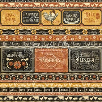 Graphic 45: Rise & Shine - Farmhouse