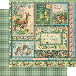 Graphic 45: Be Carefree - Woodland Friends