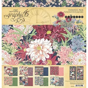 Graphic 45: Blossom Paper Pad, 12x12, 16/Pkg