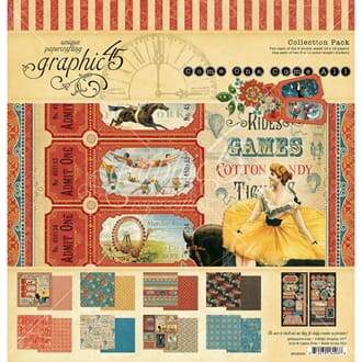 Graphic 45: Come One, Come Al Collection Pack, 12x12, 17/Pkg