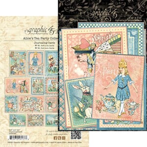 Graphic 45: Alice's Tea Party Journaling Cards