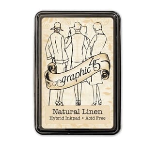 Graphic 45 - Natural Linen Hybrid Inkpad