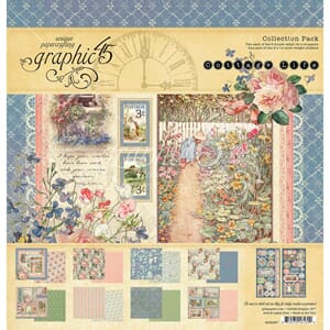 Graphic 45: Cottage Life Collection Pack, 12x12, 17/Pkg