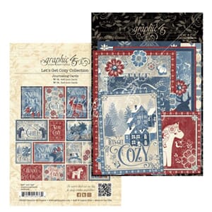 Graphic 45: Let's Get Cozy Journaling Cards