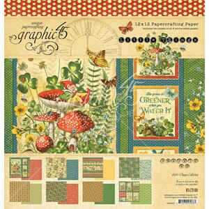Graphic 45: Little Things Collection Pack, 12x12, 16/Pkg