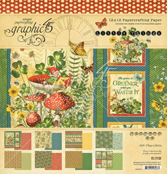 Graphic 45: Little Things Collection Pack, 12x12, 16/Pkg