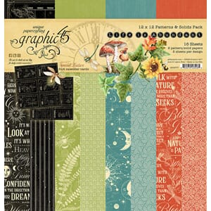 Graphic 45 - Life is Abundan Patterns & Solids Paper Pad
