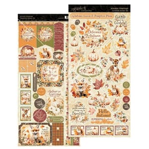 Graphic 45 - Autumn Greetings Sticker Set