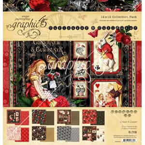 Graphic 45 - Curiouser & Curiouser 12x12 Inch Collection Pac