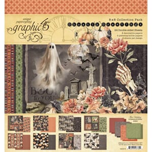 Graphic 45 - Ghostly Greetings 8x8 Inch Collection Pack