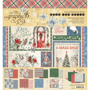 Graphic 45 - Deck the Halls 8x8 Inch Collection Pack