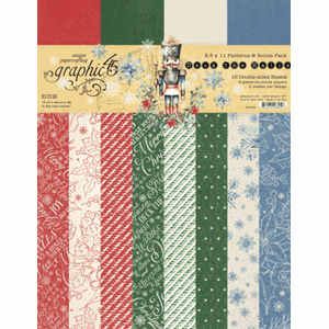Graphic 45 - Deck the Halls 8.5x11 Inch Patterns & Solids Pa