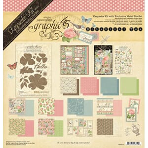 Graphic 45 - Botanical Tea Keepsake Kit with Exclusive Dies