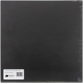 Chipboard Sheets - Black, str 12x12 inch, 1/Pkg