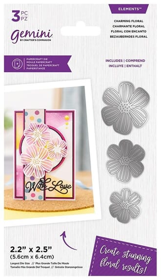 Crafters Companion - Floral Charming Floral Elements Dies