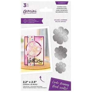 Crafters Companion - Floral Charming Floral Elements Dies