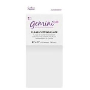 Gemini GO Accessories - Clear Cutting plate, 1/Pkg