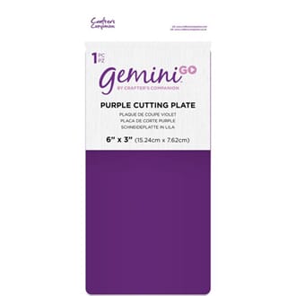Gemini GO Accessories - Purple Cutting Plate, 1/Pkg