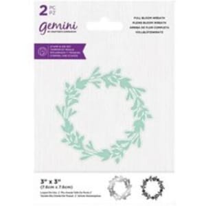 Crafters Companion: In Full Bloom Wreath Stamp & Die