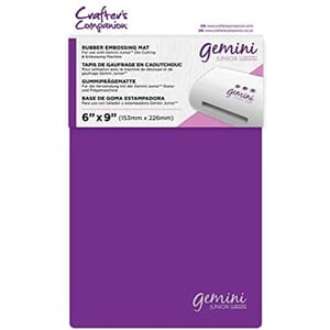 Gemini Junior Accessories - Rubber Embossing mat 1/Pkg