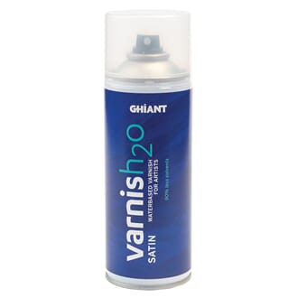 Ghiant H2O Varnish Satin Spray, 400 ml