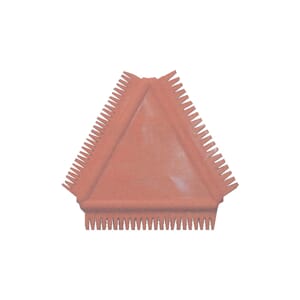 Gummiverktøy akrylmalig og strukturpasta, str 9.5 cm, 1 stk
