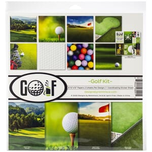Reminisce: Golf Collection Kit, 12x12 inch