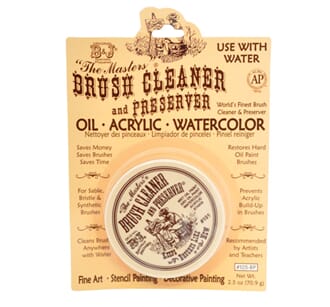 General Pencil: The Masters Brush Cleaner & Preserver, 2.5oz