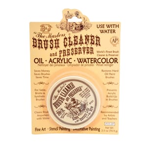 General Pencil: The Masters Brush Cleaner & Preserver, 2.5oz