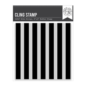 Hero Arts - Packed With Love Cling Rubber Stamp Wide Stripe