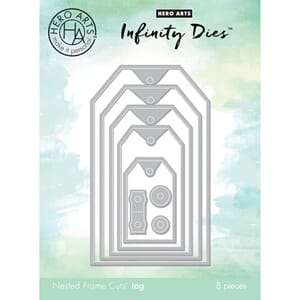 Hero Arts: Tag Infinity Dies, 8/Pkg