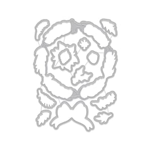 Hero Arts: Winter Wreath Frame Cut Dies