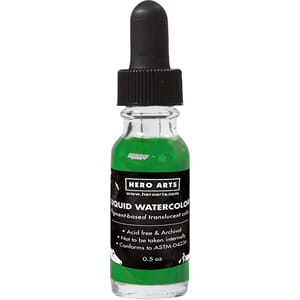 Hero Arts: Leaf Liquid Watercolors, .5oz