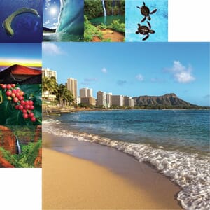 Reminisce: Waikiki & Diamond Head - Hawaii