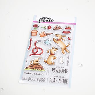 Heffy Doodle: Hot Diggity Dog Clear Stamps