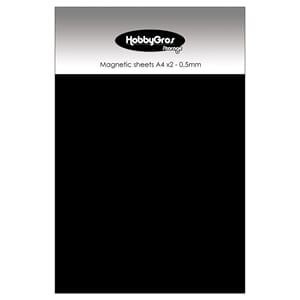 HobbyGros - Magnetic Sheets A4, tykkelse 0.5mm