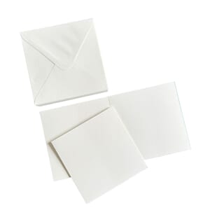 Cards & Envelopes Square - Snow White
