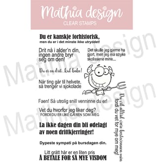 Mathia design - Bølleplata V2,str 10x15cm