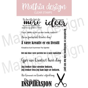 Mathia design - Scrappevenner,str 10x15cm