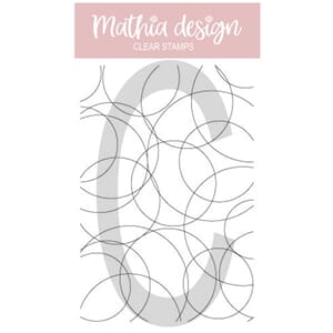 Mathia design - Sirkelbakgrunn,str 10x15cm
