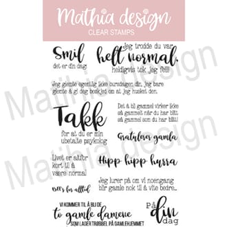 Mathia design - Bestevenninne, str 10,2x15,3 cm