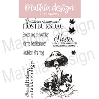 Mathia design - Høsten, str 10,2x15,3 cm