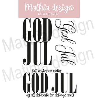 Mathia design - Bold jul, str 10,2x15,3 cm