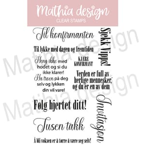 Mathia design - Konfirmanten