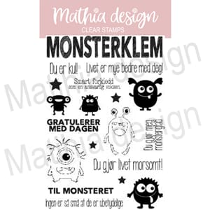 Mathia design - Vi digger monster
