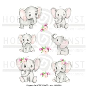 Klippeark - Glade elefanter