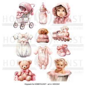 Klippeark - Baby jente 2