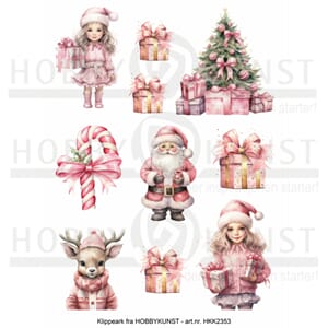 Klippeark - Rosa julefeiring